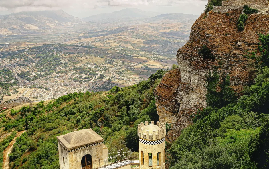 Château de Vénus à Erice en Sicile