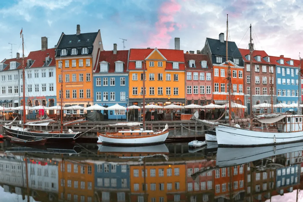 Un cours d'eau au Danmark