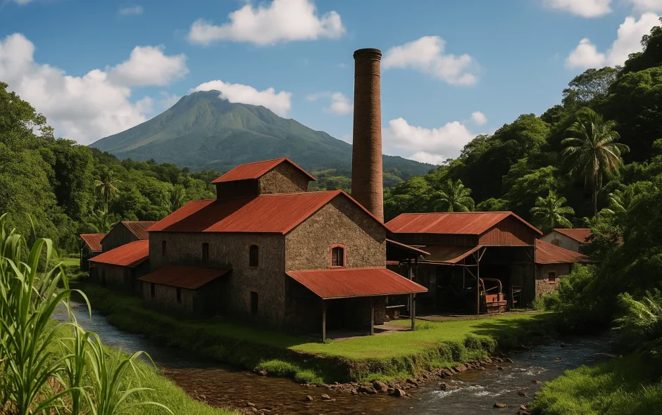 distillerie en Martinique